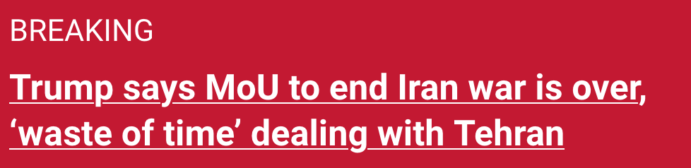 Iran War: Trump Declares MOU Over After Biggest US-Iran Exchange of Strikes Since Signing in Struggle Over Strait of Hormuz Control; US Suspends Iran Oil Sanction Waiver