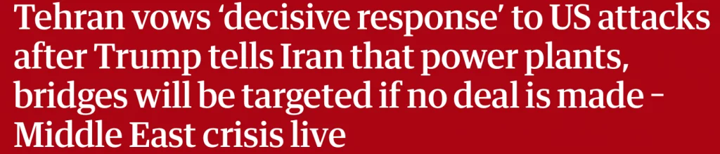 Iran War: Trump TACOs on Strait of Hormuz Fee as Blockade Starts but Again Threatens to Attack Iran Energy and Critical Infrastructure as Iran Warns of Closure of Bab el-Mandeb, Destruction of Gulf State Energy Production