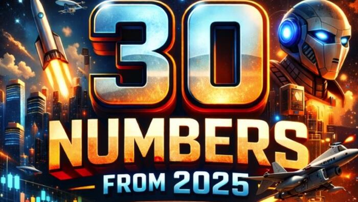 30 Numbers From 2025 That Are Almost Too Crazy To Believe zerohedge logo