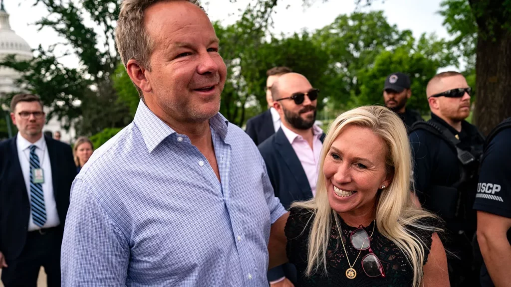 Brian Glenn and Marjorie Taylor Greene reveal engagement Brian Glenn and Marjorie Taylor Greene reveal engagement