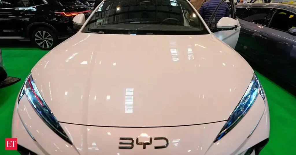 China's BYD poised to overtake Tesla in 2025 EV sales