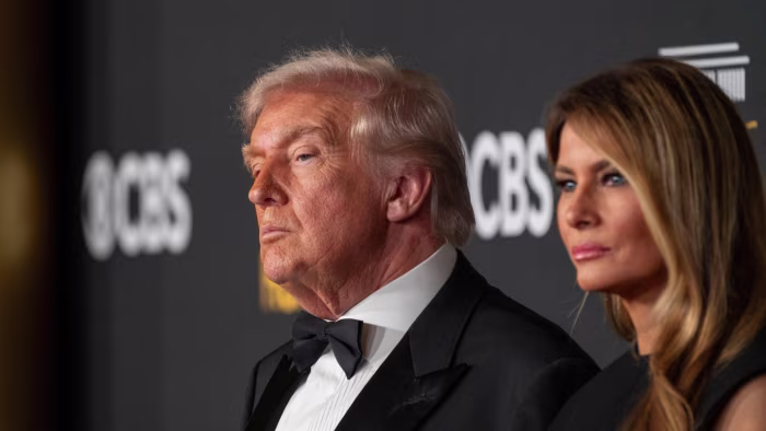 Donald Trump says Netflix market share ‘could be a problem’ for $83bn Warner deal President Donald Trump and First Lady Melania Trump at the Kennedy Center Honors on Sunday