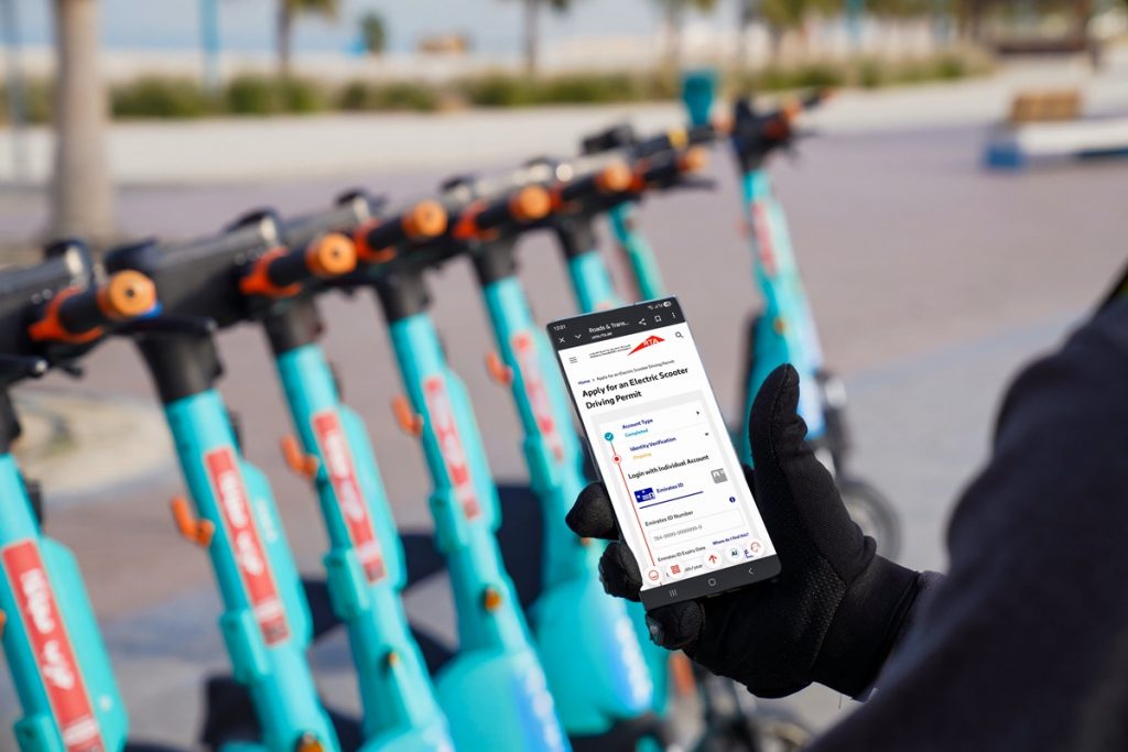 E-scooter Permit Dubai