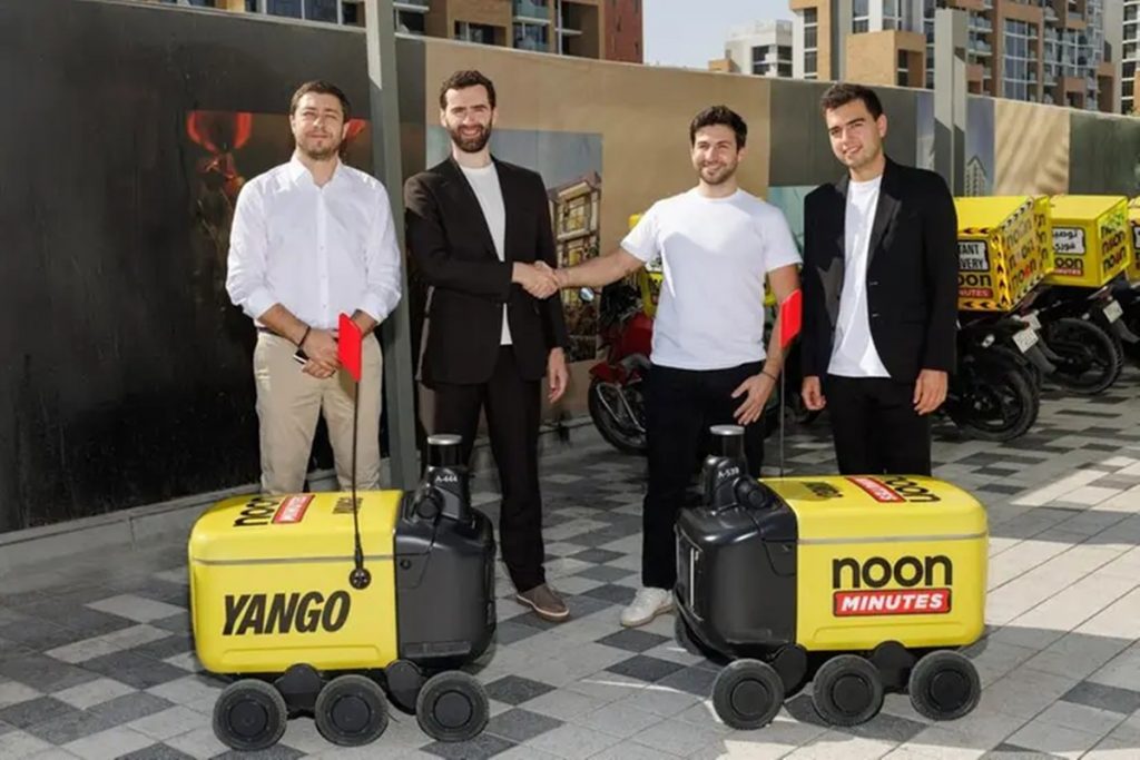 Dubai robot deliveries: Noon and Yango launch AI-powered autonomous service Yango noon Dubai robot deliveries