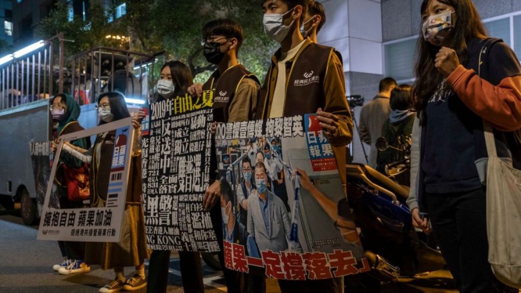 Hong Kong pro-democracy activist and mogul Jimmy Lai sentenced : NPR Hong Kong pro-democracy activist and mogul Jimmy Lai sentenced : NPR