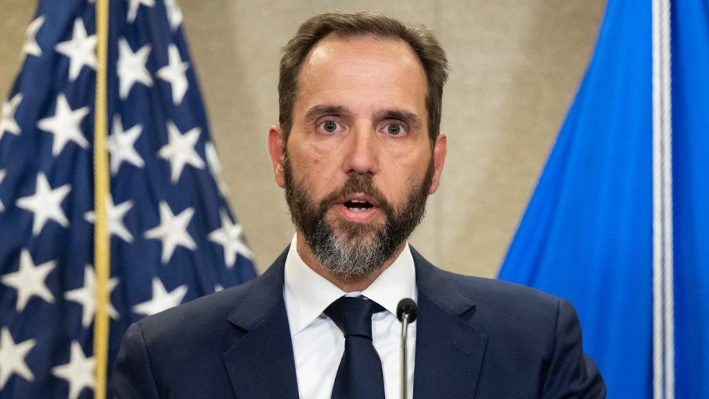 Jack Smith faces House deposition on Trump investigations Wednesday