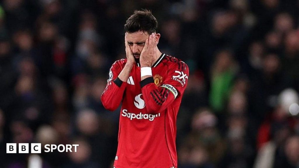 Manchester United skipper Bruno Fernandes after the 1-1 draw with West Ham