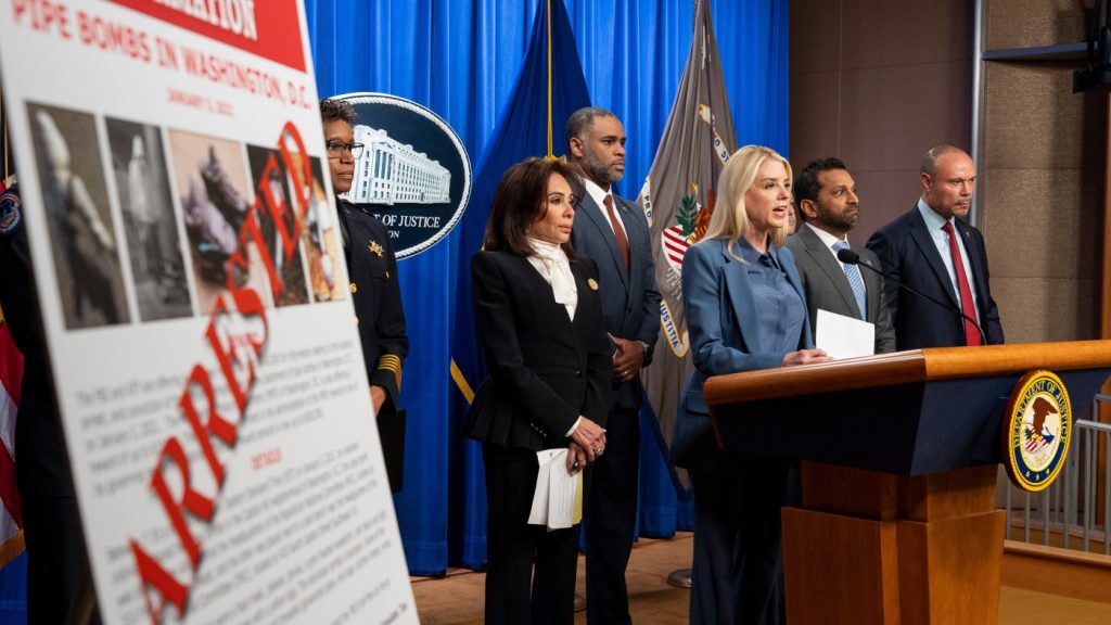 Pipe bomb suspect told FBI he targeted U.S. political parties : NPR