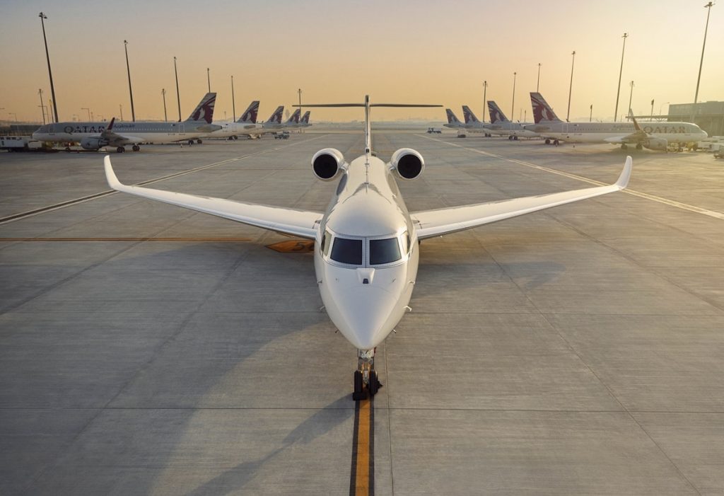 Qatar Executive to equip entire private jet fleet with Starlink ultra-high-speed internet by early 2026 Qatar Airways Qatar Executive Gulfstream