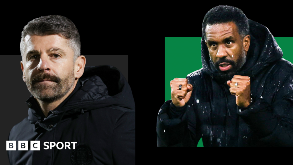 Scottish League Cup final: Defining day of destiny awaits St Mirren & Celtic Stephen Robinson and Wilfried Nancy