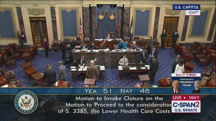 Senate Fails To Advance GOP Healthcare Plan After Collins, Murkowski, Hawley & Sullivan Break Ranks Senate Fails To Advance GOP Healthcare Plan After Collins, Murkowski, Hawley & Sullivan Break Ranks