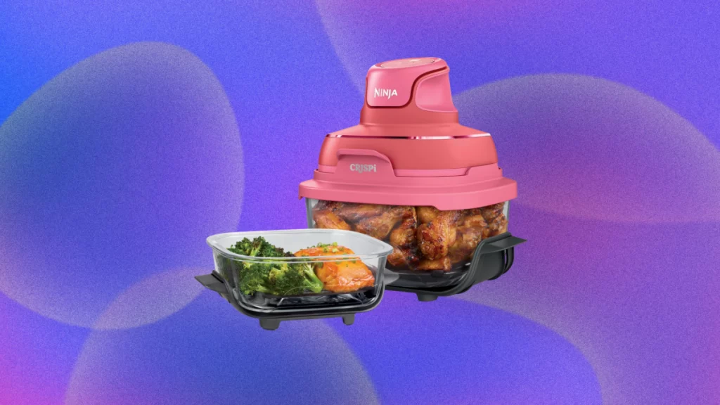 The Ninja Crispi is a glass-bottom air fryer, and it's $40 off at Amazon