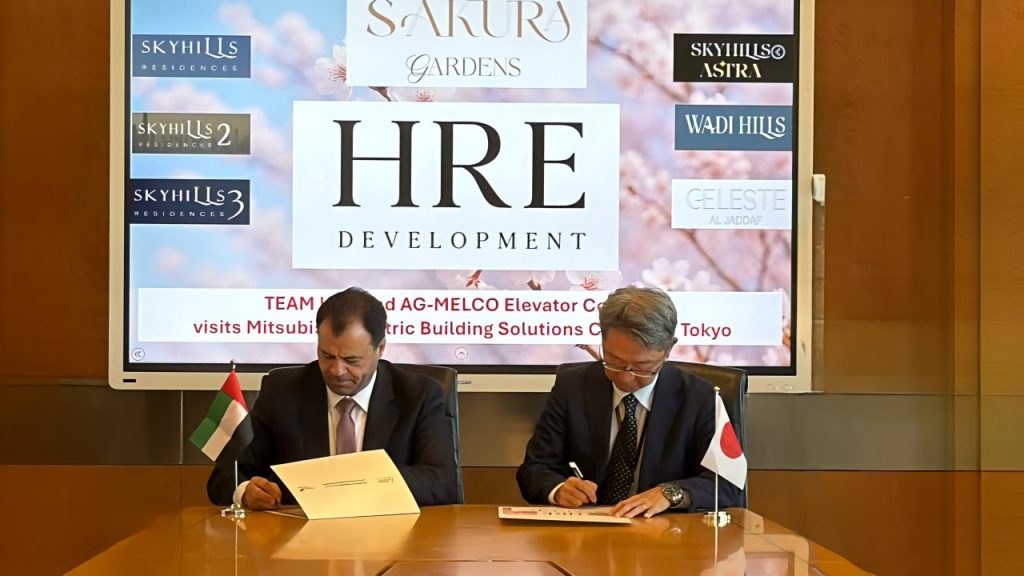 UAE’s HRE Development announces partnership with Mitsubishi HRE Development