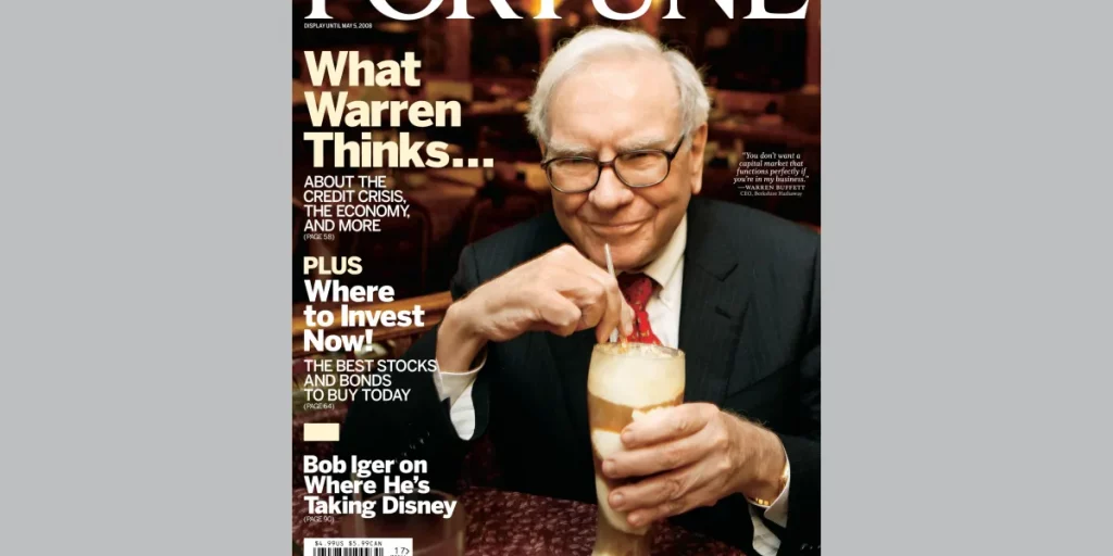 Warren Buffett: Business titan and cover star Warren Buffett: Business titan and cover star