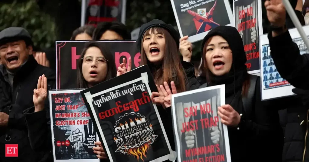 Why China, a one-party state, is backing elections in a neighbouring country