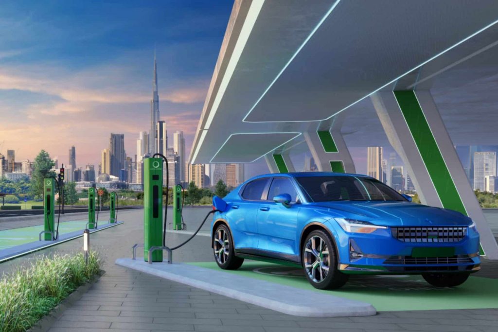 DEWA EV charging Dubai