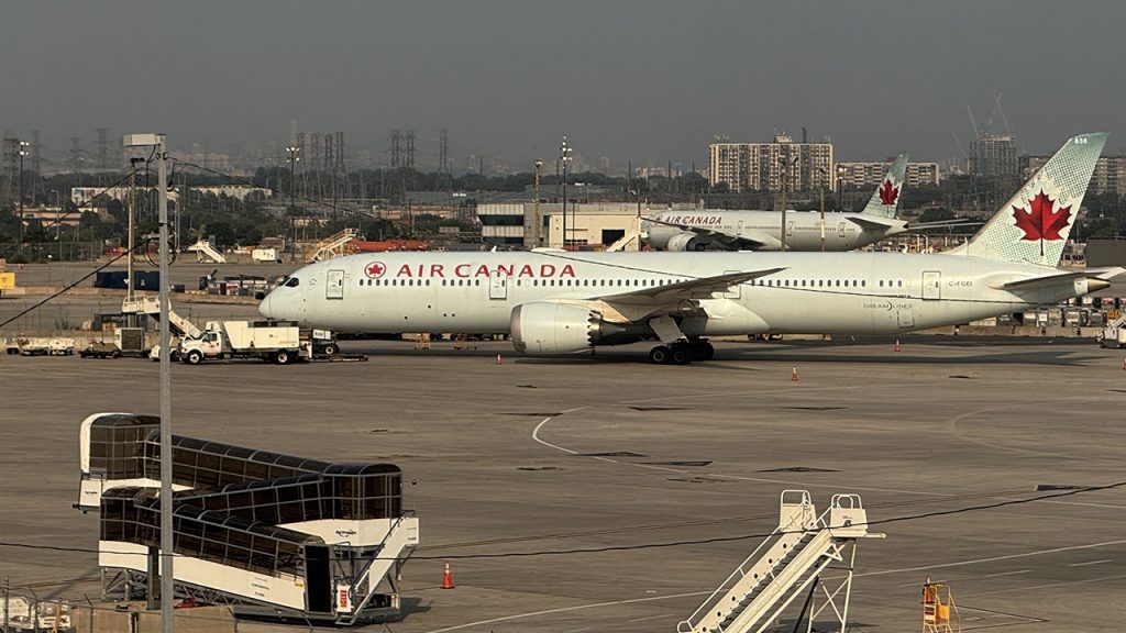 Ground crew member trapped in Air Canada flight cargo hold before takeoff