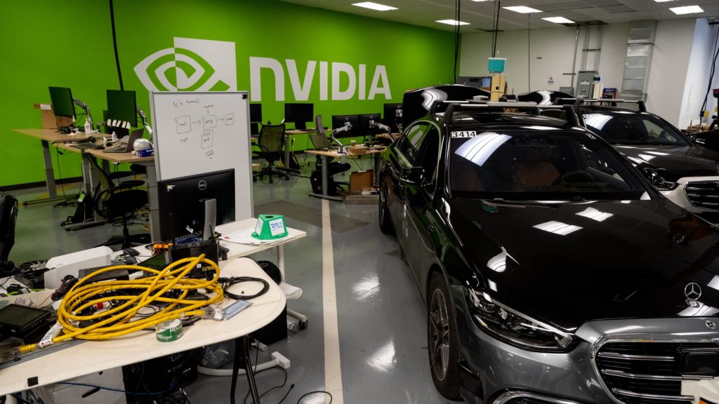 Nvidia wants to power robotaxi fleets with chips, software by 2027