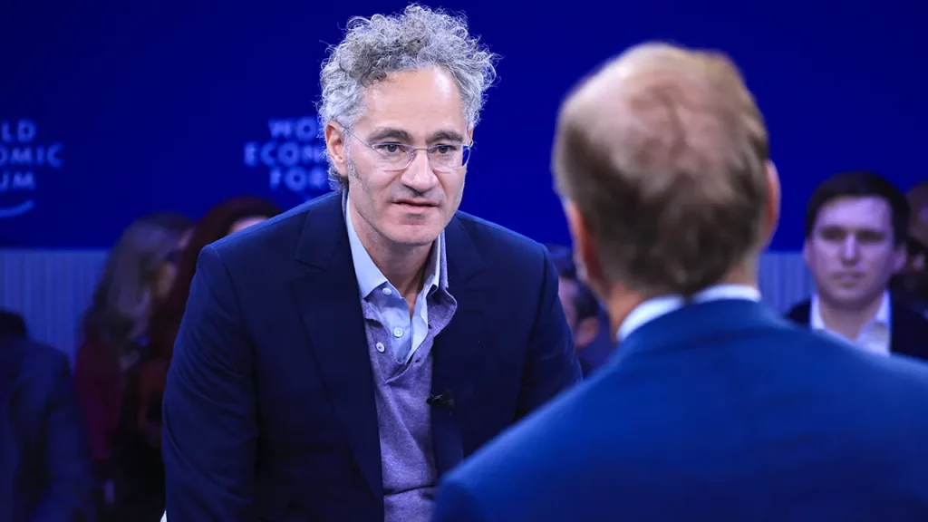 Palantir's Alex Karp warns World Economic Forum against large-scale immigration
