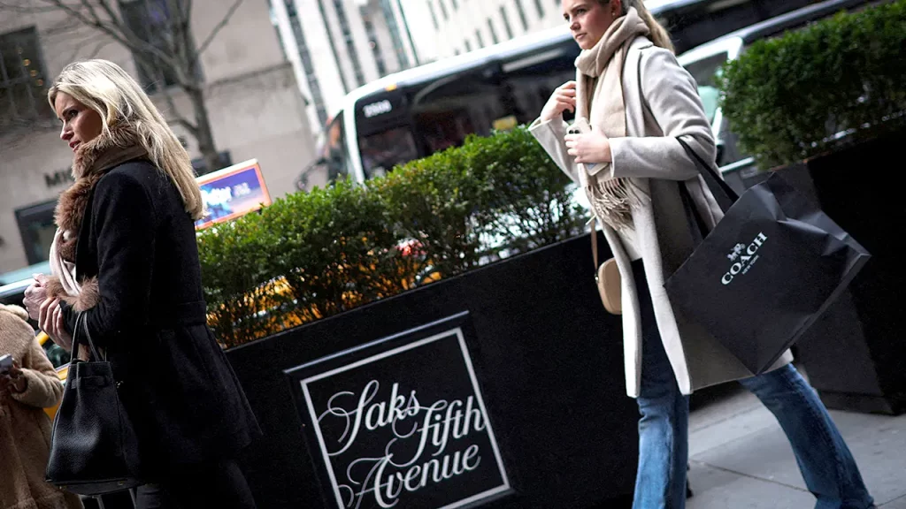 Saks parent company files for Chapter 11 bankruptcy after missing payment Saks parent company files for Chapter 11 bankruptcy after missing payment