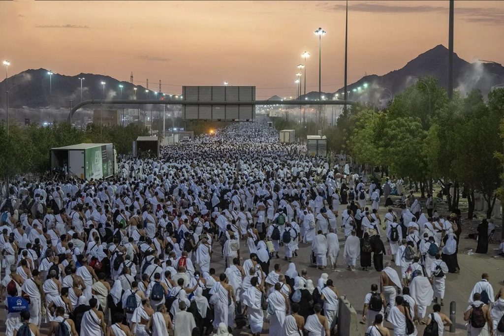 Hajj pilgrims Saudi Arabia