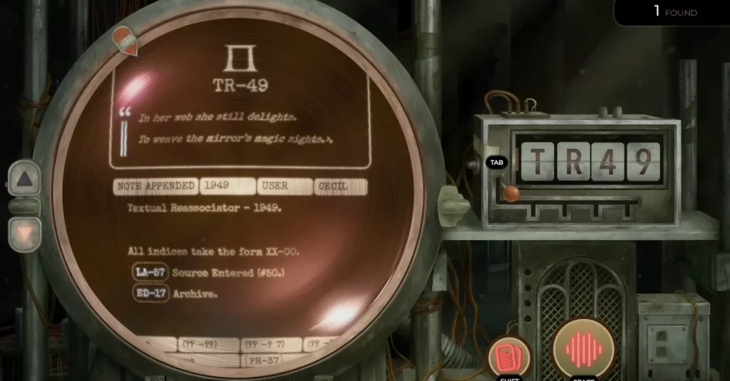 TR-49 review: detective games get extra cryptic with this mystery