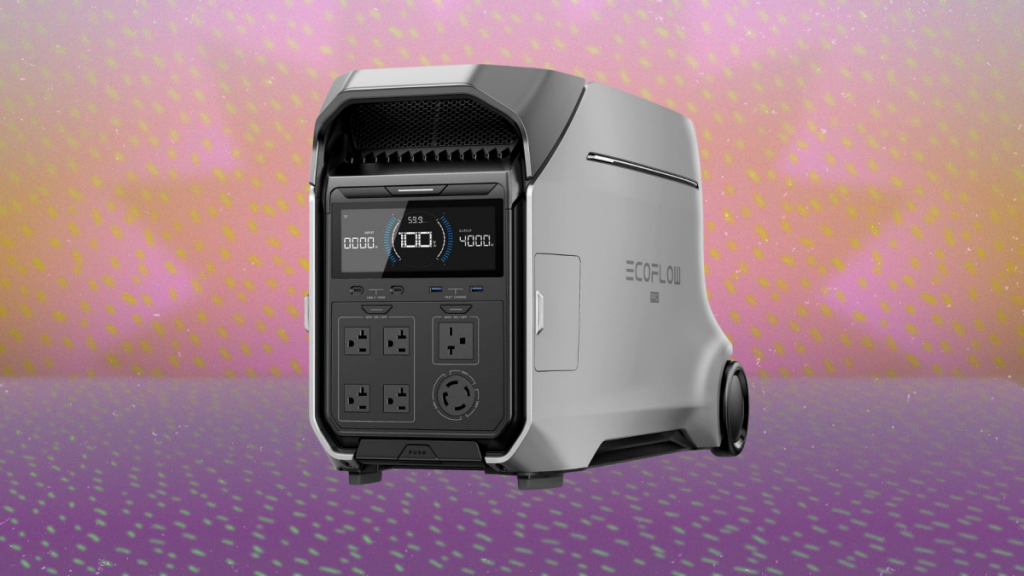The EcoFlow Delta Pro 3 Power Station Is Nearly Half Off Right Now