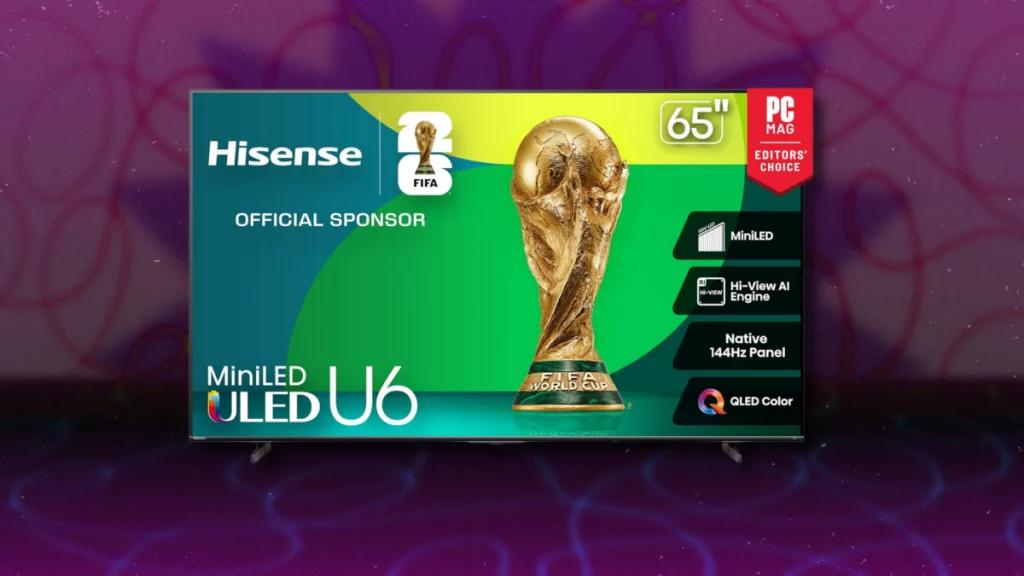 The Hisense U6 Series TV Is Over $300 Off