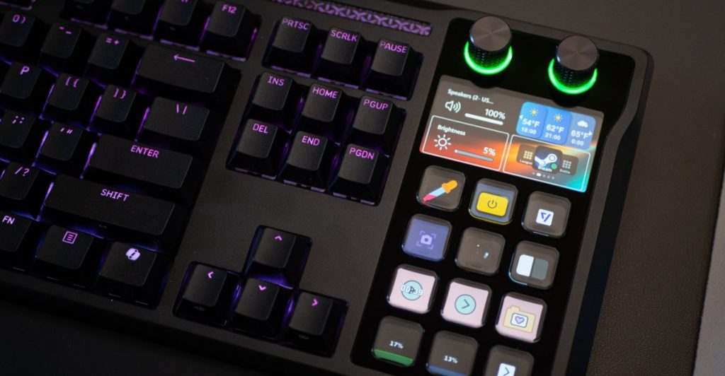 The Stream Deck-packed gaming keyboard is a monster of good ideas The Stream Deck-packed gaming keyboard is a monster of good ideas