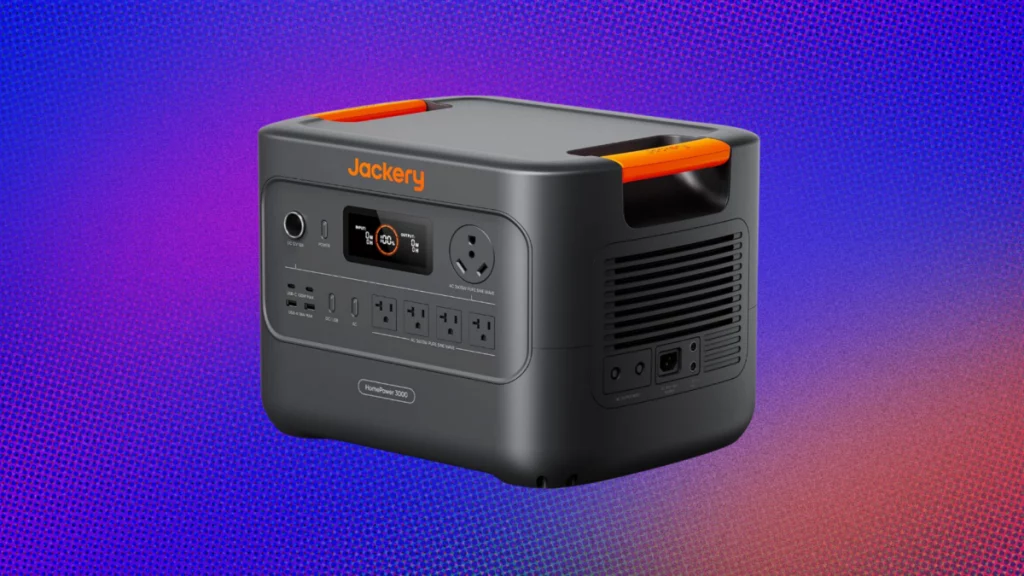 This Jackery HomePower 3000 portable power station is literally over 50% off right now