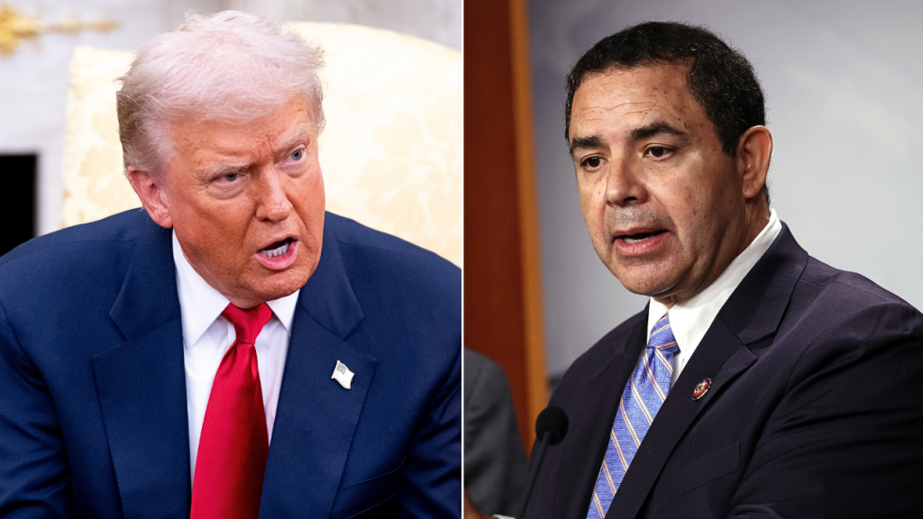 Trump endorses Republican challenger against pardoned Rep Henry Cuellar