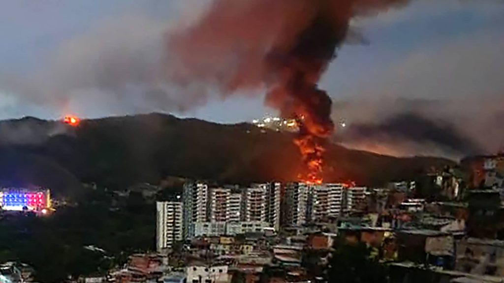 Trump launches large scale attack on Venezuela