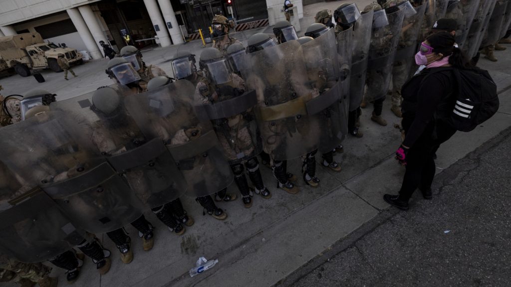 Trump to drop National Guard push in 3 cities : NPR