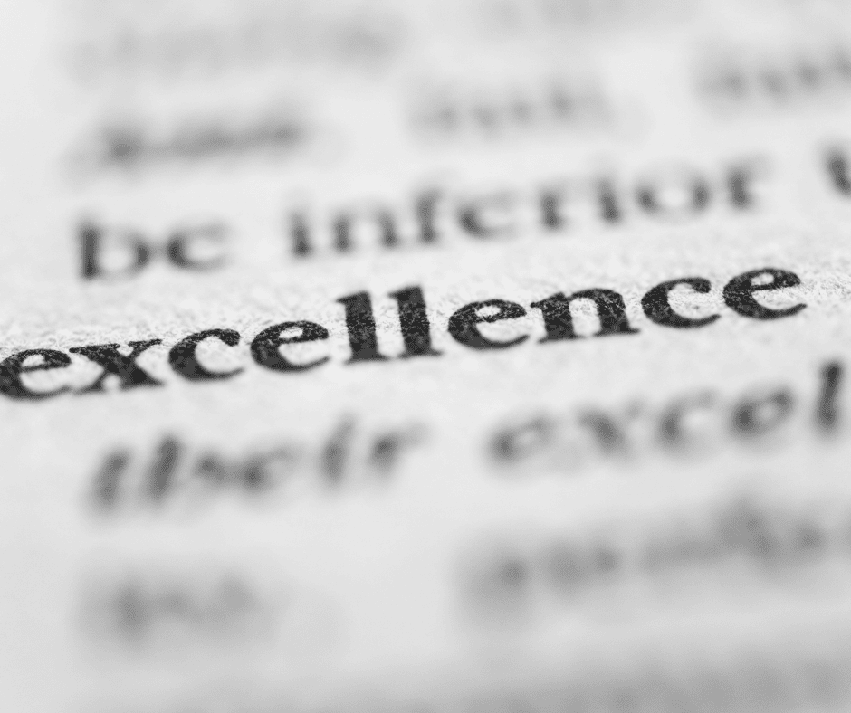What Excellence Actually Is (and Isn’t) What Excellence Actually Is (and Isn't)