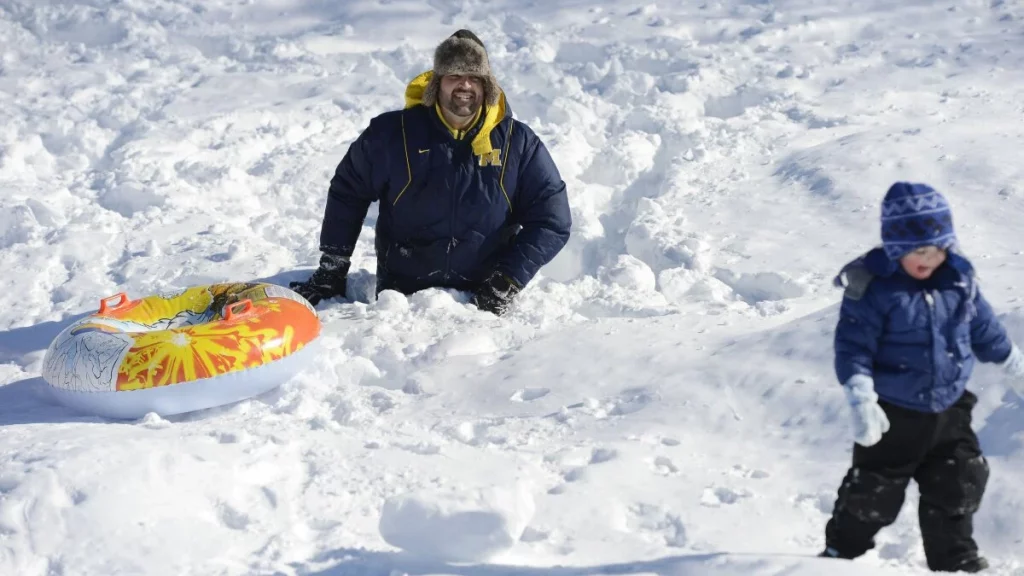 Winter storm snow levels: Check how many inches have fallen