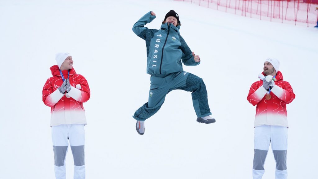 Brazil’s Pinheiro Braathen wins gold, and South America’s first Winter Olympics medal : NPR Brazil’s Pinheiro Braathen wins gold, and South America’s first Winter Olympics medal : NPR