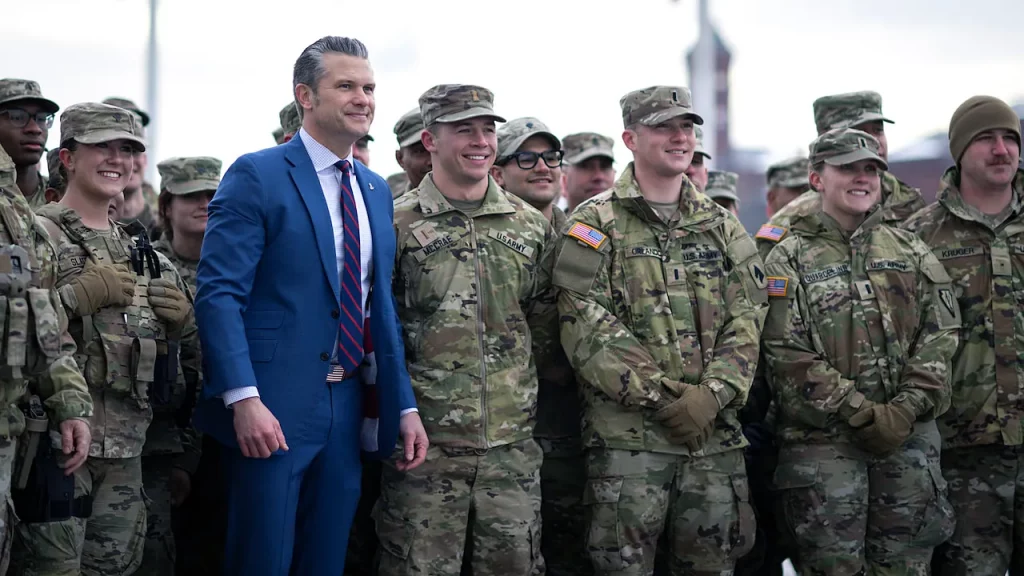 Hegseth says 2 West Virginia National Guard members to receive Purple Heart