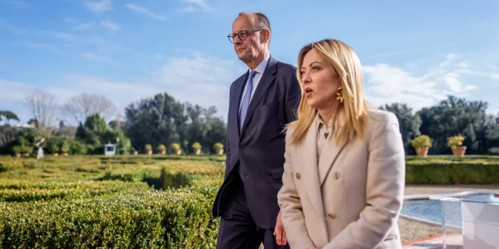 Move over, 'Merkron.' Europe's new power couple is 'Merzoni'