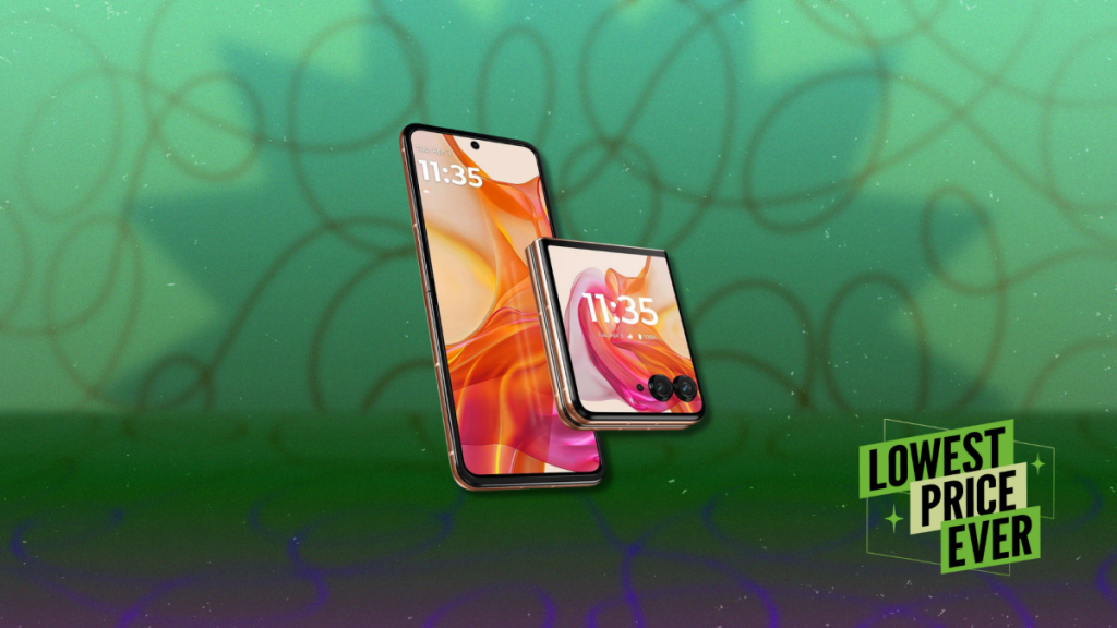 The 2024 Motorola Razr+ Is Over $130 Off Right Now