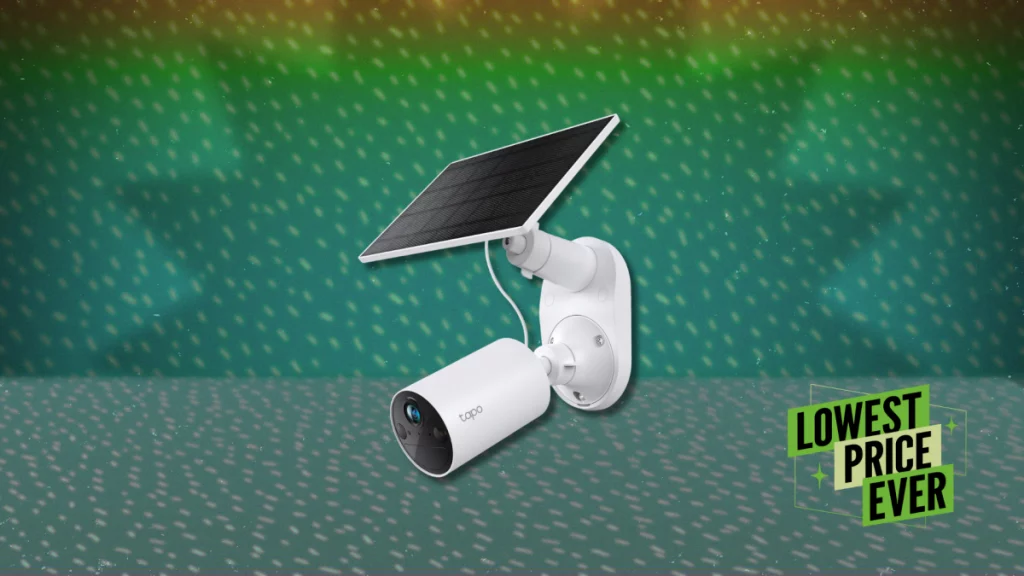 The TP-Link Tapo SolarCam C402 Kit Is 30% Off Right Now