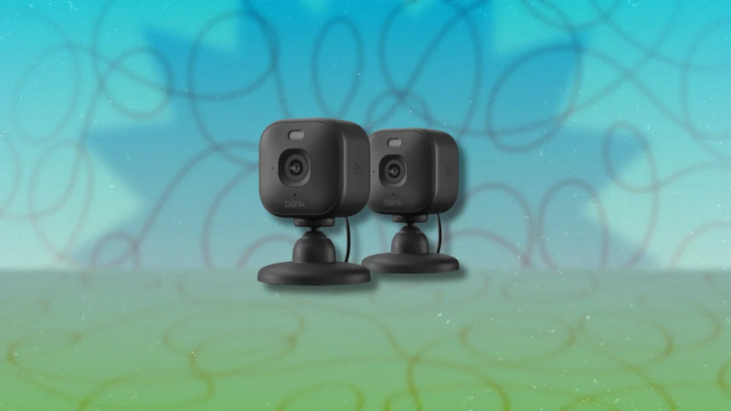 This Blink Mini Indoor Camera Two-Pack Is on Sale for $45 Right Now