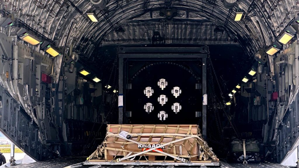 US military airlifts small reactor as Trump pushes to quickly deploy nuclear power : NPR US military airlifts small reactor as Trump pushes to quickly deploy nuclear power : NPR