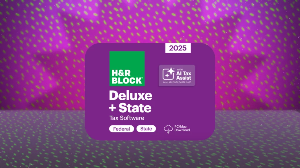 H&R Block Deluxe + State 2025 Is 50% Off Before the Tax Deadline
