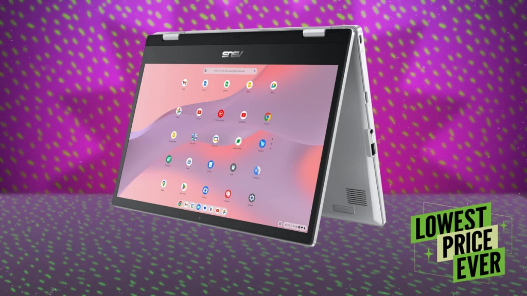 The ASUS Chromebook Flip CX1 Convertible Laptop Is Nearly $100 Off Right Now