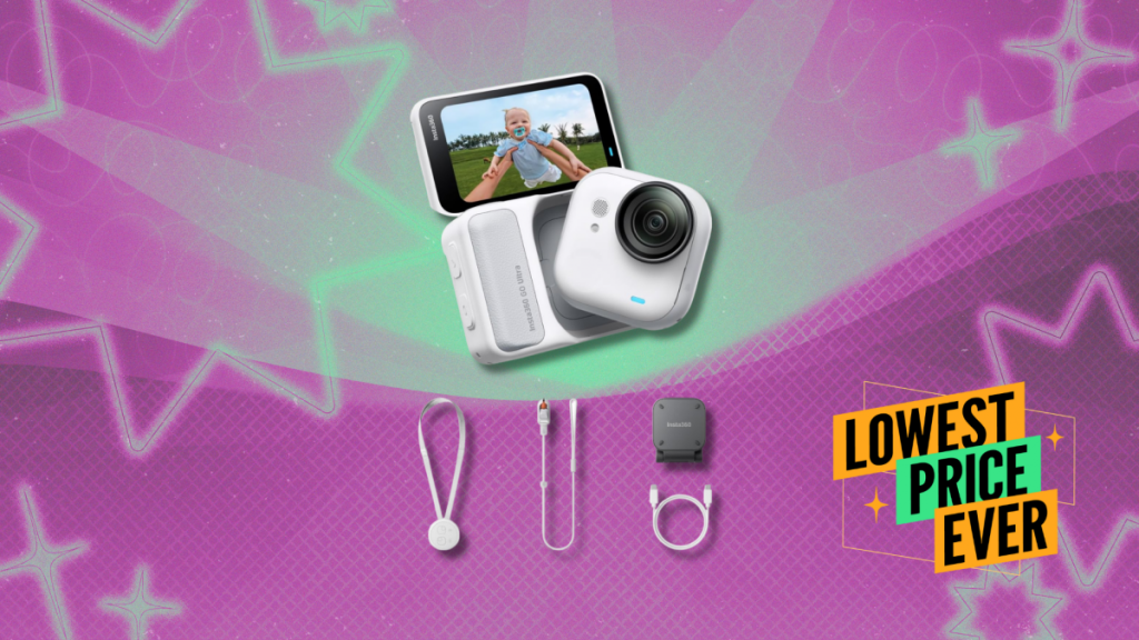 The Insta360 Go Ultra Action Camera Is $70 Off for Amazon's Big Spring Sale