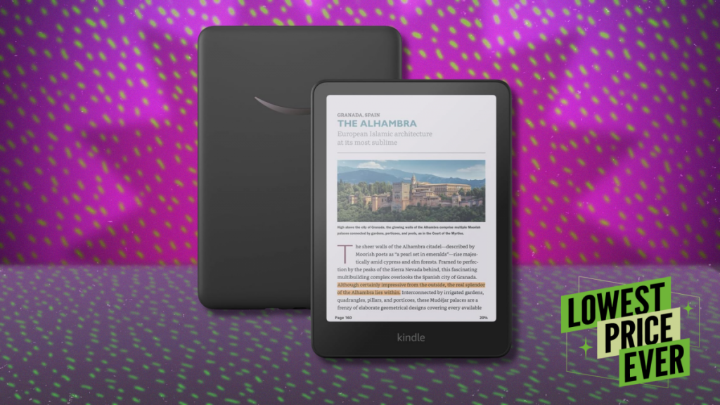 The New Kindle Colorsoft Is at Its Lowest Price Ever Right Now