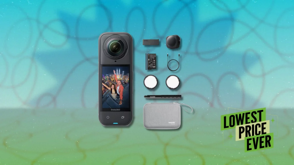 This 360° Action Camera Bundle Is $100 Off, Days Before Amazon's Spring Sale
