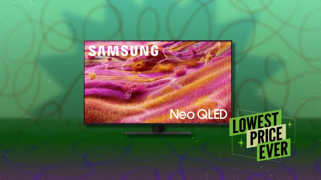 The Samsung QN90F Neo QLED 4K TV Is Over $350 Off Right Now The Samsung QN90F Neo QLED 4K TV Is Over $350 Off Right Now
