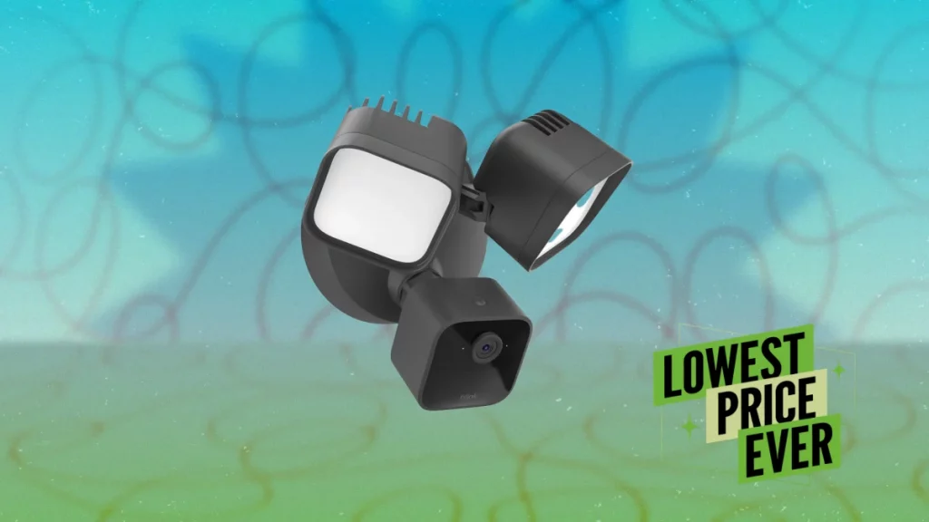 This Bright and Powerful Blink Floodlight Camera Is Over Half Off Right Now