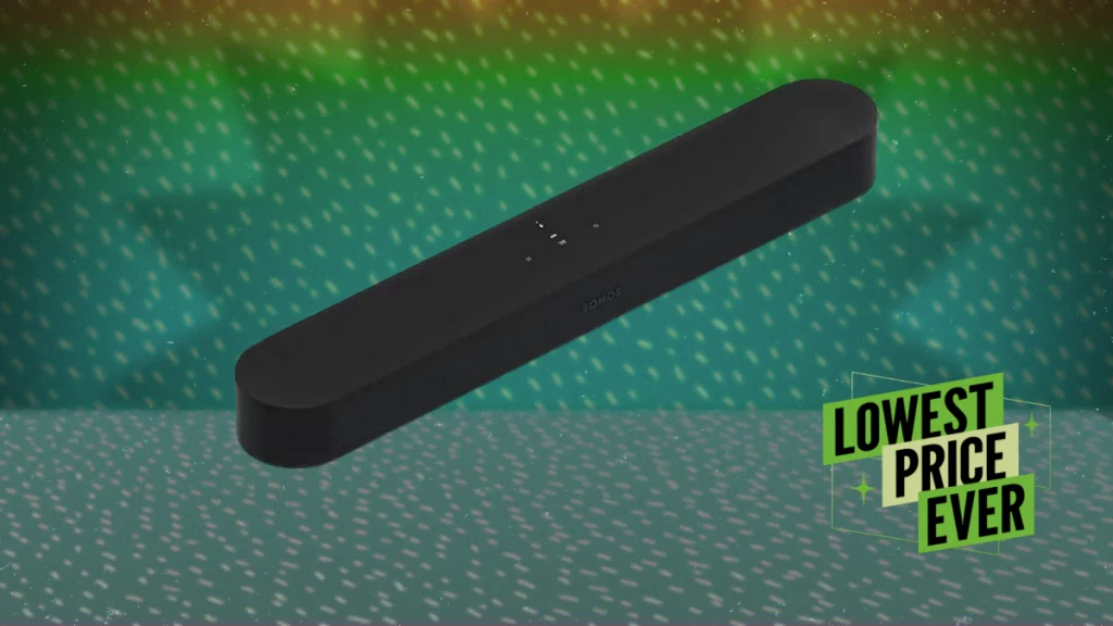 This Sonos Soundbar With Alexa Is 46% Off Right Now This Sonos Soundbar With Alexa Is 46% Off Right Now